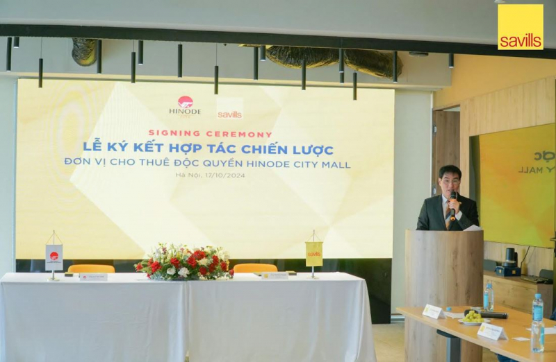 Savills chính thức trở thành đơn vị cho thuê độc quyền trung tâm thương mại dự án Hinode City -0