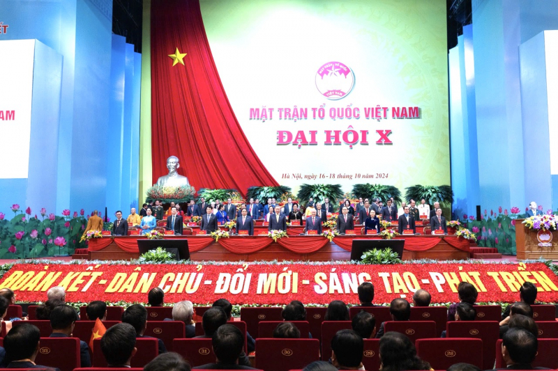 Khai mạc trọng thể Đại hội đại biểu toàn quốc MTTQ Việt Nam lần thứ X -0