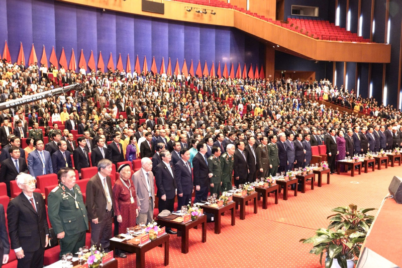 Khai mạc trọng thể Đại hội đại biểu toàn quốc MTTQ Việt Nam lần thứ X -0