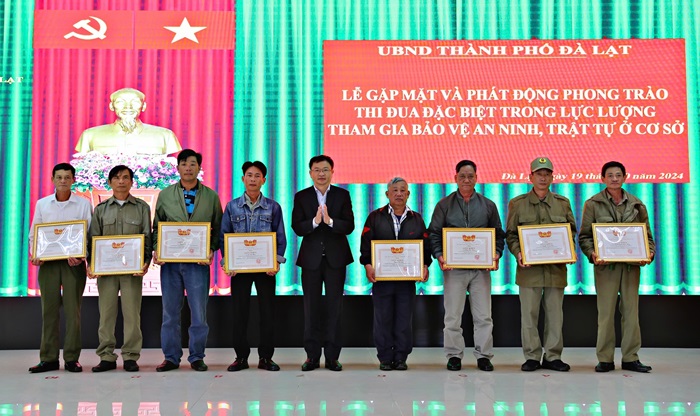 Hơn 600 thành viên quyết tâm bảo vệ ANTT cơ sở ở Đà Lạt -0