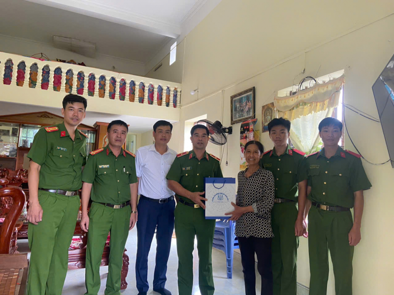 Trường Cao đẳng CSND I đưa học viên về Hà Nam 