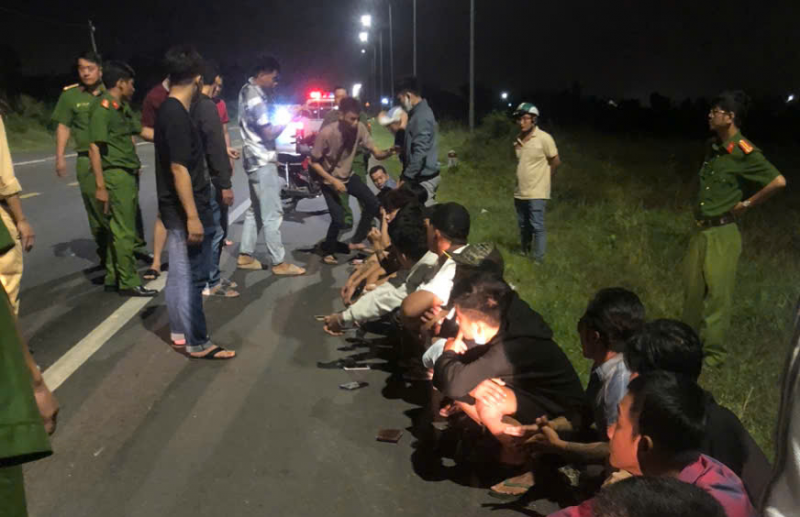 Ngăn chặ nhóm đối tượng giải quyết mâu thuẫn do tranh chấp mua bán hải sản -0