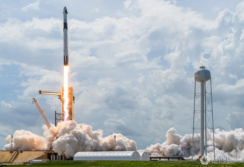 Phi hành gia Nga từ ISS về Trái đất trên tàu SpaceX -0