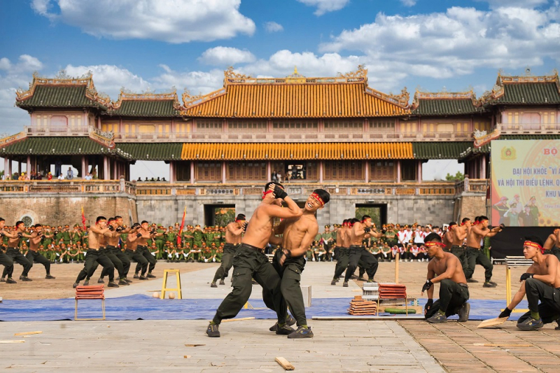 Sẵn sàng cho Đại hội khỏe “Vì an ninh Tổ quốc” và Hội thi điều lệnh, quân sự, võ thuật CAND -0