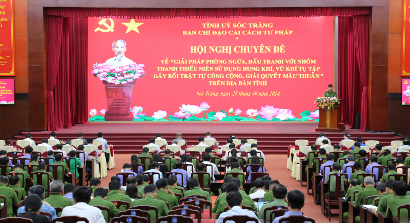 Đẩy mạnh ngăn chặn tội phạm trong thanh, thiếu niên ở Sóc Trăng  -0