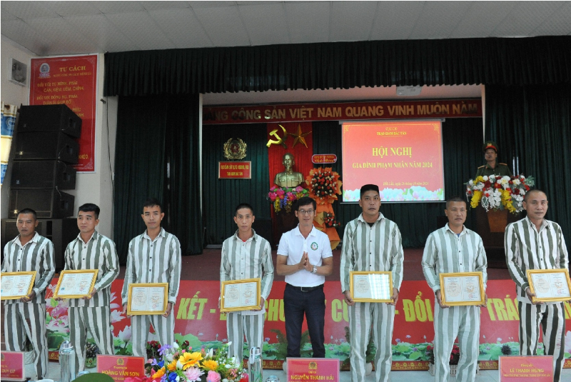 Ấm áp “Hội nghị gia đình phạm nhân” năm 2024 tại Trại giam Đắk Tân -0