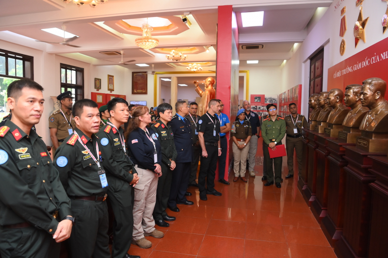 18 học viên thuộc 5 quốc gia tham gia khoá tập huấn tạo nguồn giảng viên gìn giữ hoà bình Liên hợp quốc -0