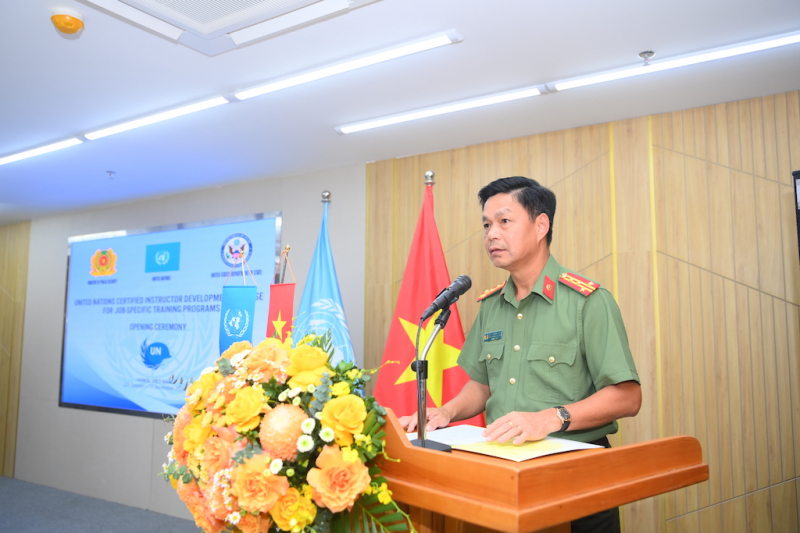 18 học viên thuộc 5 quốc gia tham gia khoá tập huấn tạo nguồn giảng viên gìn giữ hoà bình Liên hợp quốc -0