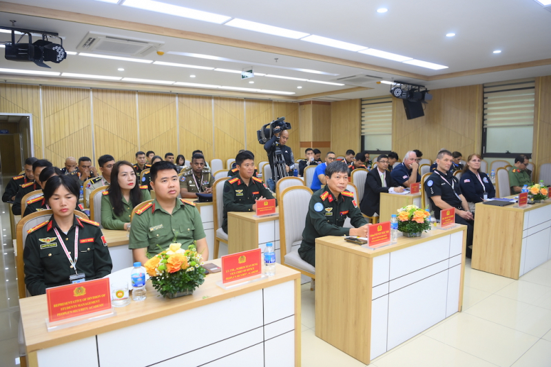 18 học viên thuộc 5 quốc gia tham gia khoá tập huấn tạo nguồn giảng viên gìn giữ hoà bình Liên hợp quốc -0