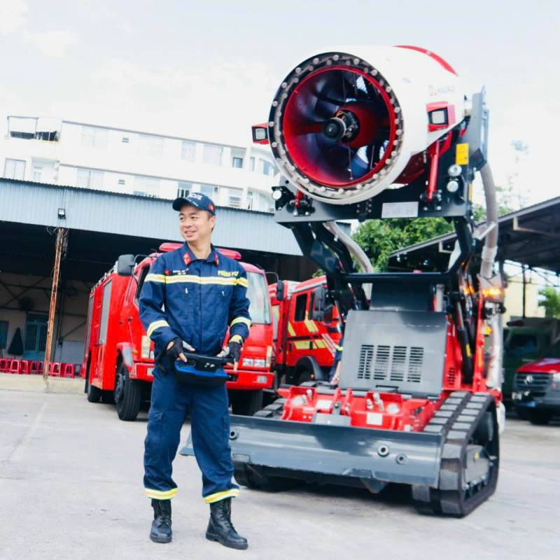 Đà Nẵng ra mắt 2 Tổ Cảnh sát chữa cháy và cứu nạn, cứu hộ đặc biệt tinh nhuệ -1