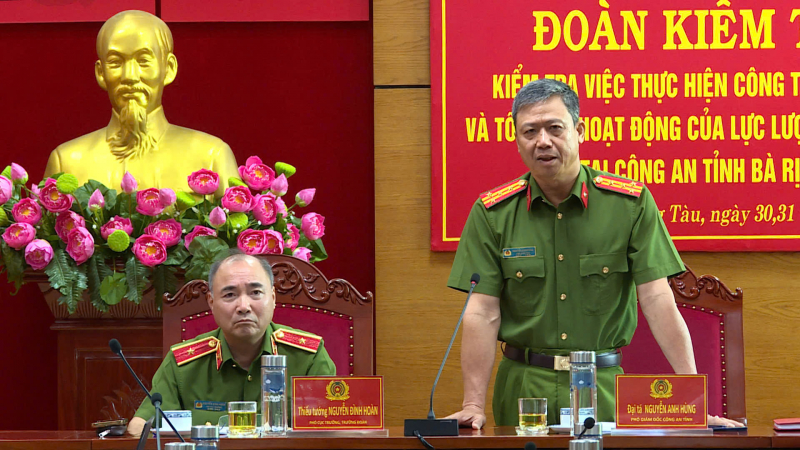 Kiểm tra hoạt động của lực lượng phòng cháy, chữa cháy chuyên ngành tỉnh Bà Rịa-Vũng Tàu -0