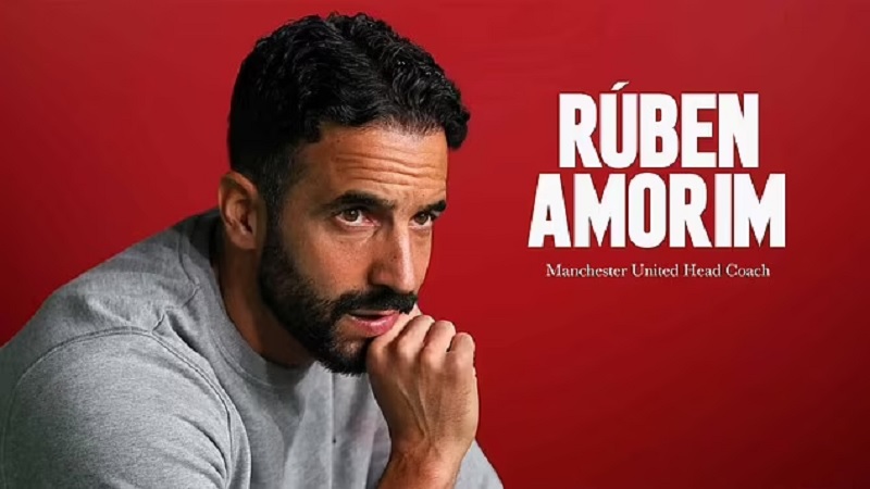 Manchester United chính thức bổ nhiệm Ruben Amorim làm HLV trưởng -0