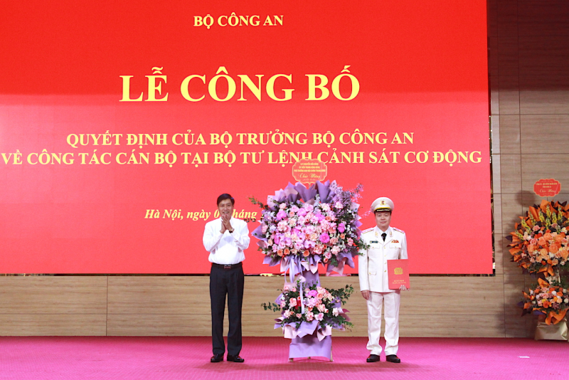 Thiếu tướng Nguyễn Ngọc Vân được điều động giữ chức Tư lệnh Cảnh sát cơ động -0