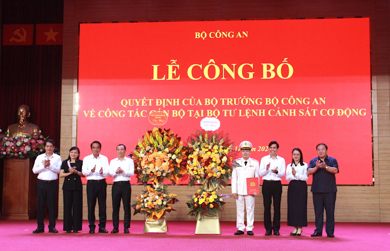 Thiếu tướng Nguyễn Ngọc Vân được điều động giữ chức Tư lệnh Cảnh sát cơ động -1