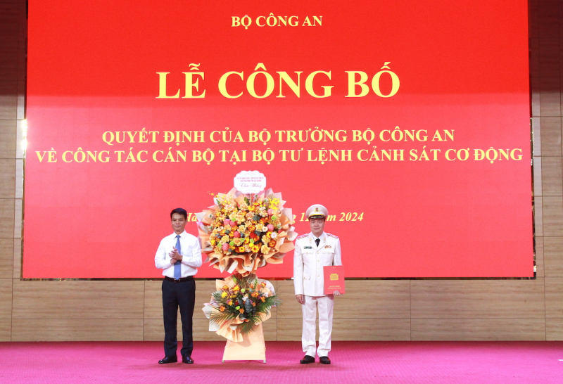 Thiếu tướng Nguyễn Ngọc Vân được điều động giữ chức Tư lệnh Cảnh sát cơ động -2