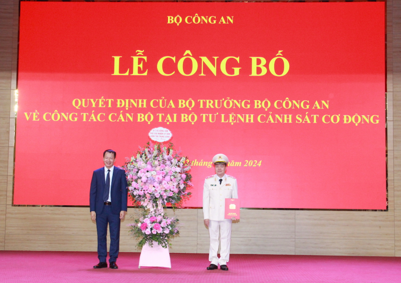 Thiếu tướng Nguyễn Ngọc Vân được điều động giữ chức Tư lệnh Cảnh sát cơ động -3