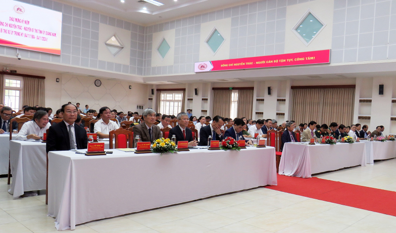 Kỷ niệm 120 năm Ngày sinh đồng chí Nguyễn Trác -0