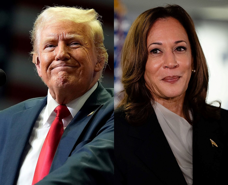 Ông Trump xoá thế dẫn đầu của bà Harris ở bang tối quan trọng -0