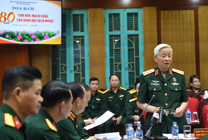 Tọa đàm 80 năm “Linh hồn, mạch sống của Quân đội cách mạng”  -0