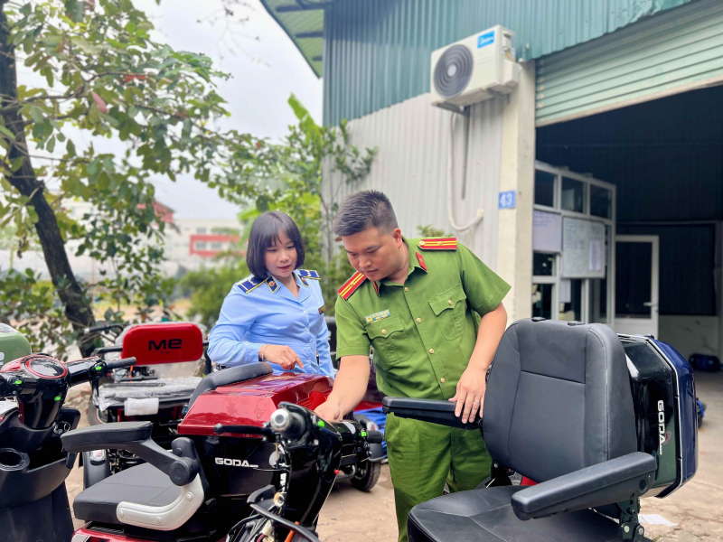 Thu giữ 25 xe điện thuộc diện cấm lưu thông -0