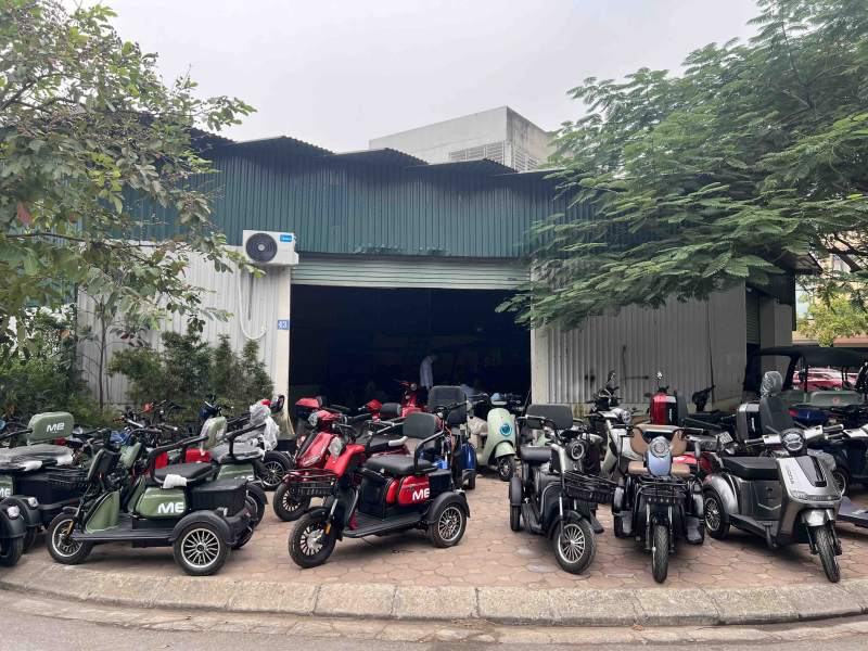 Thu giữ 25 xe điện thuộc diện cấm lưu thông -1