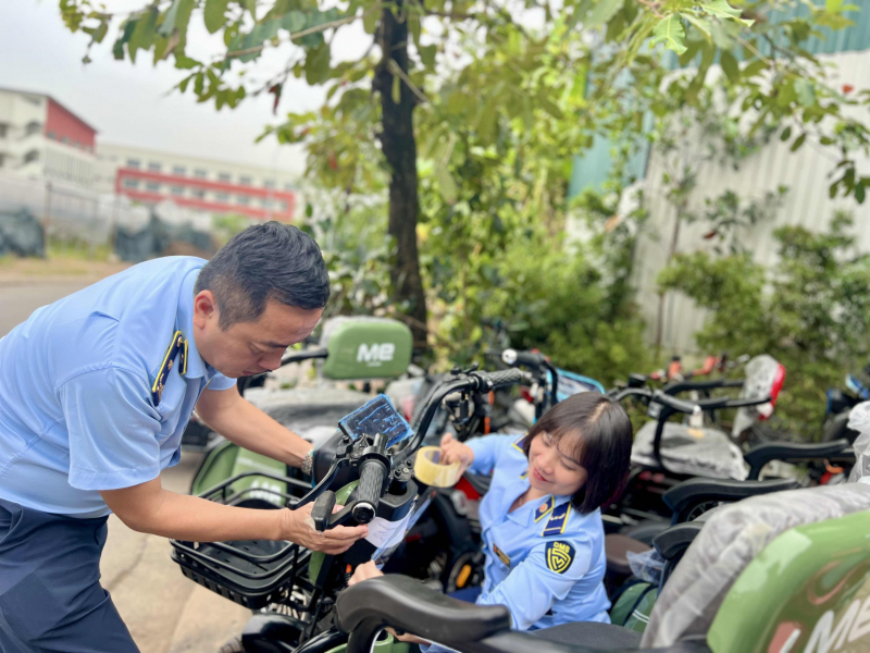 Thu giữ 25 xe điện thuộc diện cấm lưu thông -2