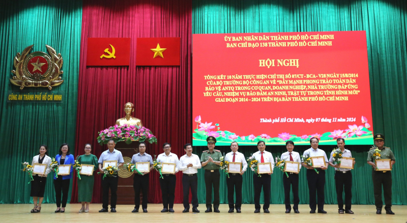 Đảm bảo an ninh trật tự trong cơ quan, doanh nghiệp, nhà trường tại TP Hồ Chí Minh -0