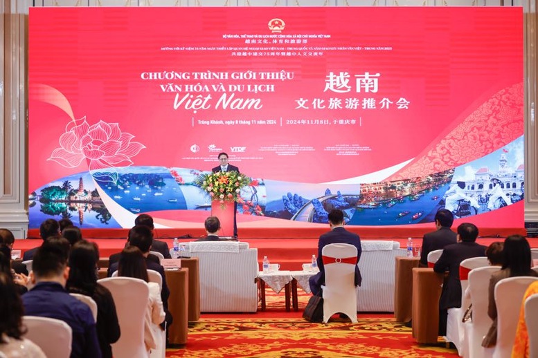 Thủ tướng nêu phương châm 20 chữ để đẩy mạnh hợp tác văn hóa, du lịch Việt Nam-Trung Quốc -0