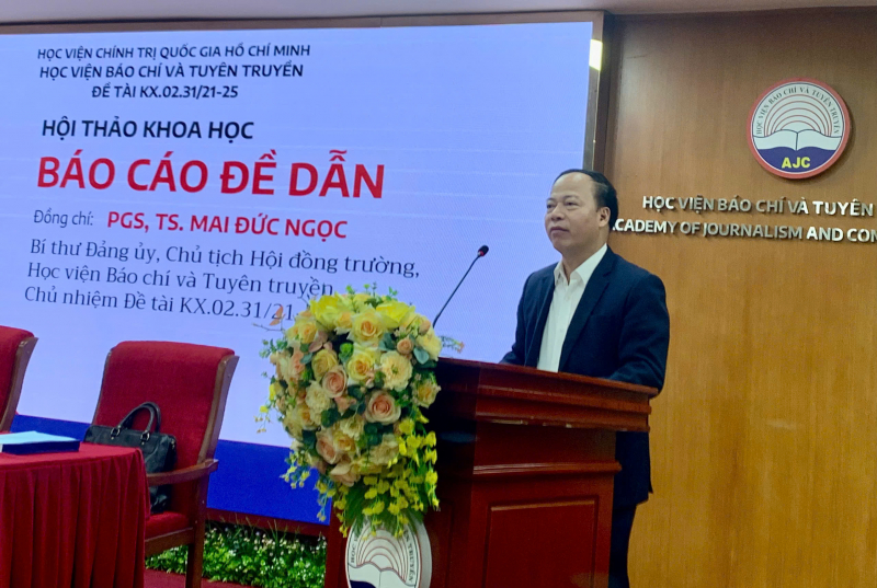 Vận dụng sáng tạo tư tưởng Hồ Chí Minh trong phát triển báo chí-truyền thông -0