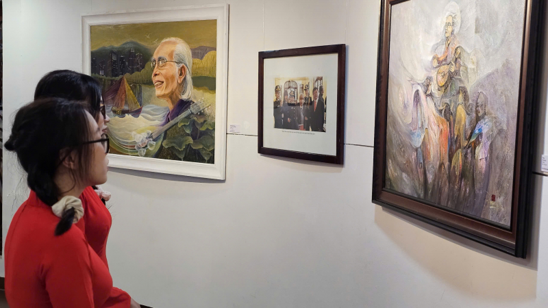 Đà Nẵng: Triển lãm nghệ thuật “Phan Huỳnh Điểu - Cánh chim bay về