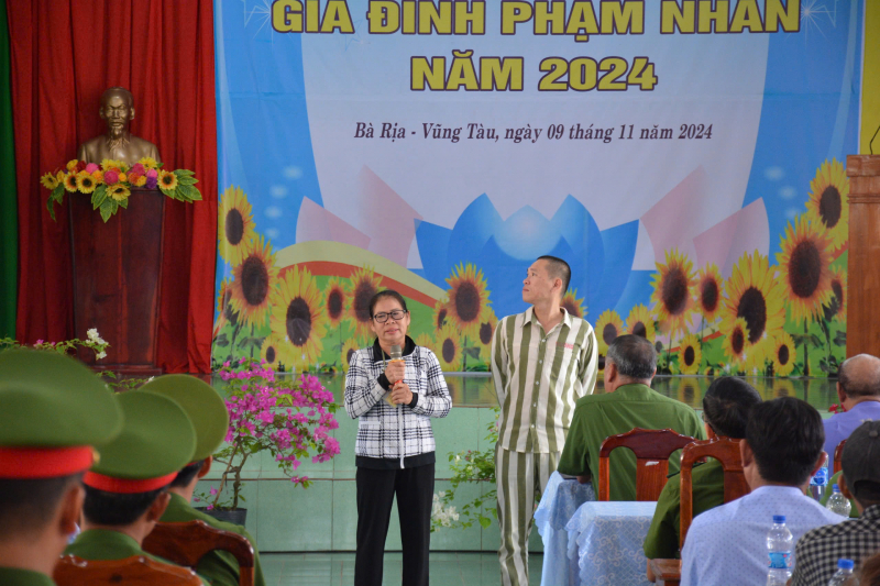 Hơn 500 thân nhân tham gia Hội nghị Gia đình phạm nhân Trại giam Xuyên Mộc -0