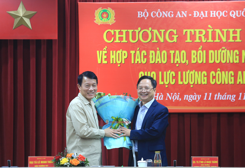 Tăng cường hợp tác về đào tạo nguồn nhân lực y tế cho lực lượng CAND -2