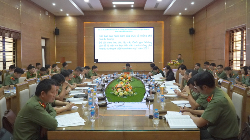 Thống nhất trong nhận thức, tư tưởng và hành động để đấu tranh hiệu quả với hoạt động phá hoại tư tưởng của Đảng -0