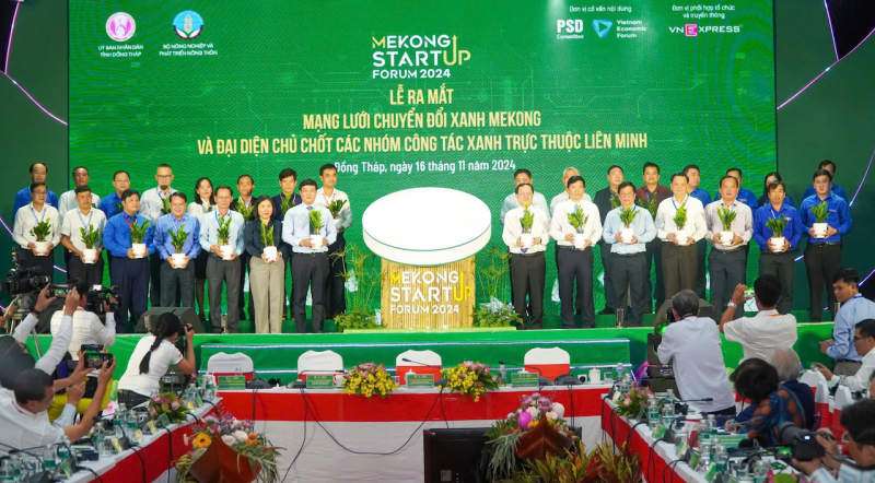 Diễn đàn Mekong Startup thúc đẩy kinh tế xanh vùng ĐBSCL -0