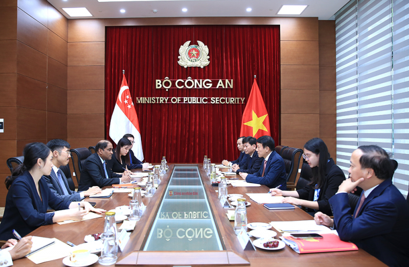 Đưa hợp tác an ninh trở thành trụ cột trong quan hệ Việt Nam - Singapore -0