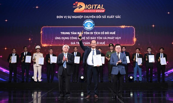 Trung tâm Bảo tồn Di tích Cố đô Huế đạt Giải thưởng Chuyển đổi số Việt Nam -0