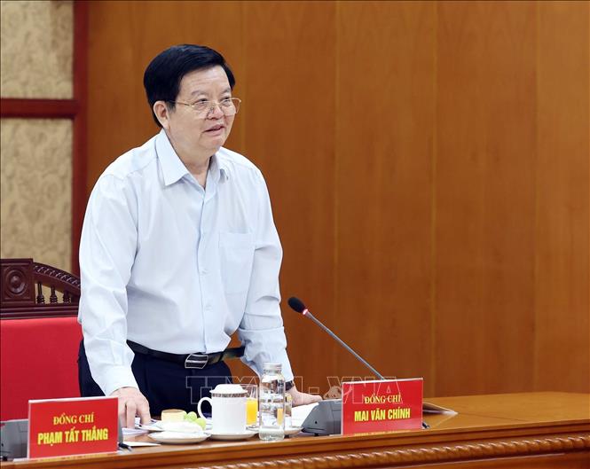 Tổng Bí thư Tô Lâm làm việc với Ban Dân vận Trung ương -0