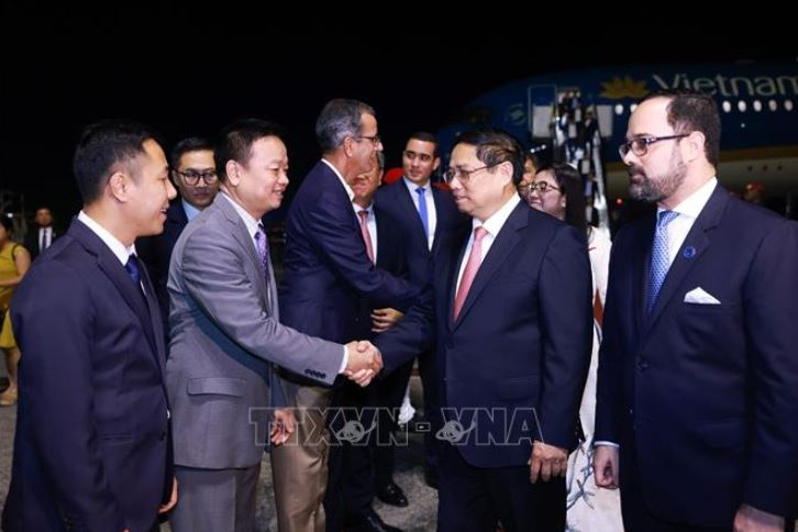 Thủ tướng Phạm Minh Chính bắt đầu thăm chính thức CH Dominicana -0