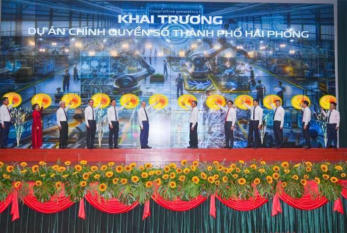 Khai trương Dự án Chính quyền số Hải Phòng -0