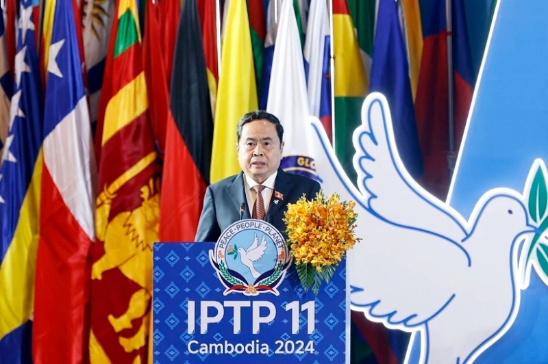 NA Chairman addresses 11th Plenary Session of Int’l Parliament for Tolerance and Peace -0