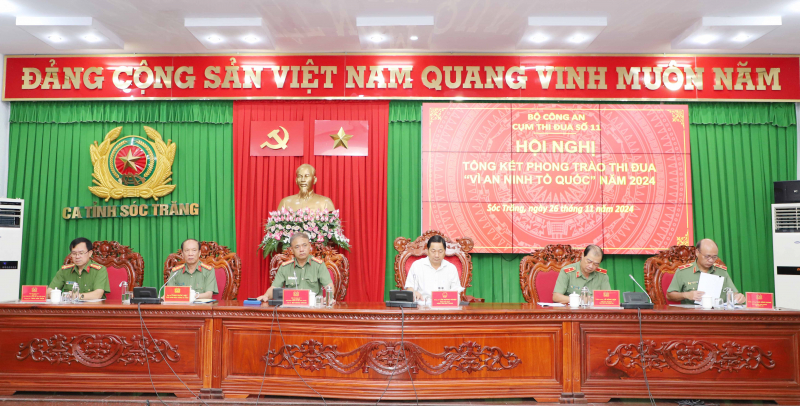 Cụm thi đua số 11 bảo đảm ANTT trong mọi tình huống -0