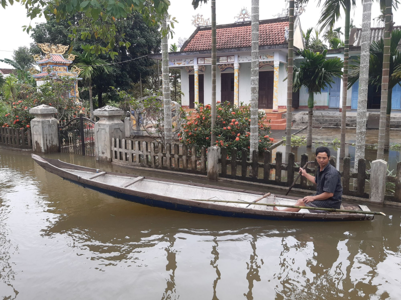 Nhiều vùng thấp trũng ở Huế nguy cơ lũ chồng lũ -0