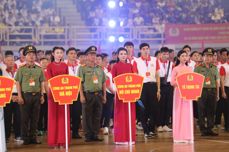 Đại hội khỏe “Vì an ninh Tổ quốc” đánh giá tình hình phát triển phong trào thể dục, thể thao trong CAND  -2