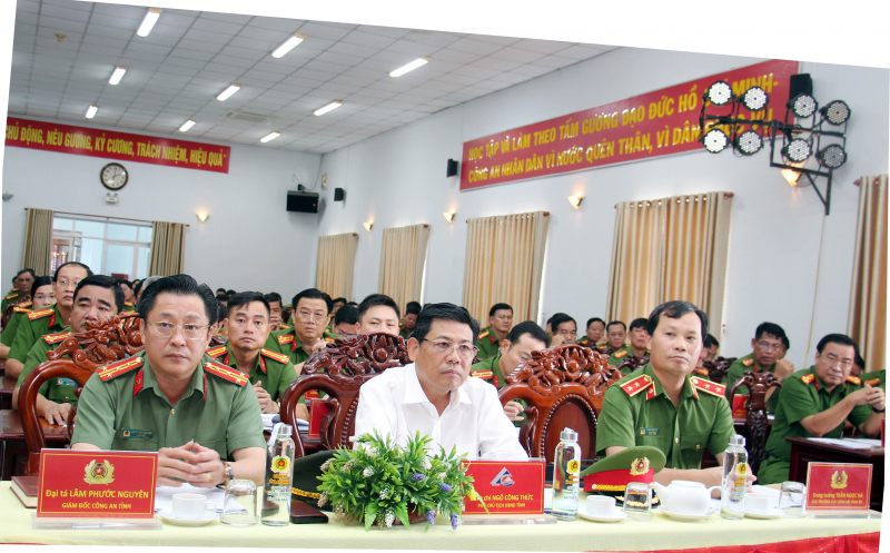 Phát huy hiệu quả công tác phối hợp giữa Cục Cảnh sát hình sự và Công an tỉnh An Giang -0