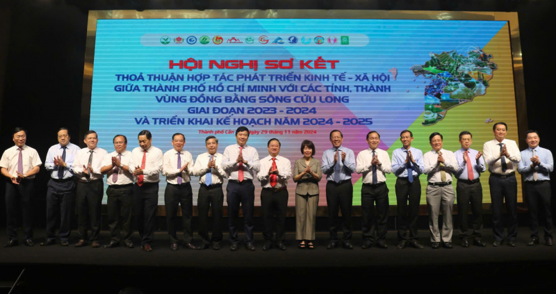 TP Hồ Chí Minh và vùng ĐBSCL hợp tác cùng nhau phát triển -0