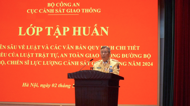 Tập huấn chuyên sâu về Luật trật tự an toàn giao thông đường bộ -0