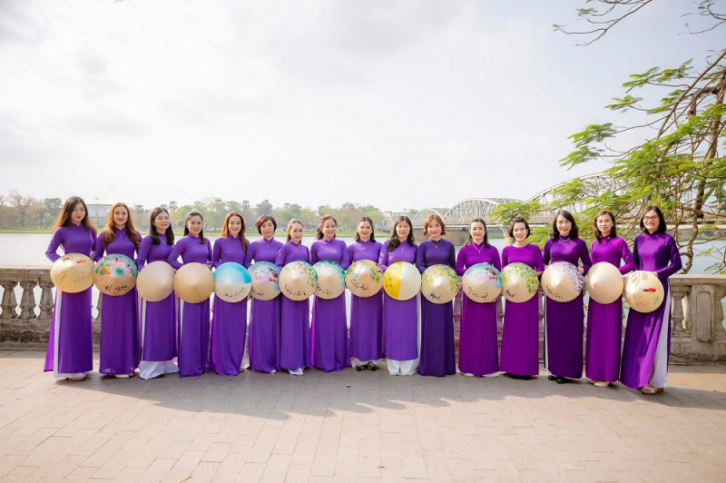 Lan tỏa giá trị Áo dài Huế -0