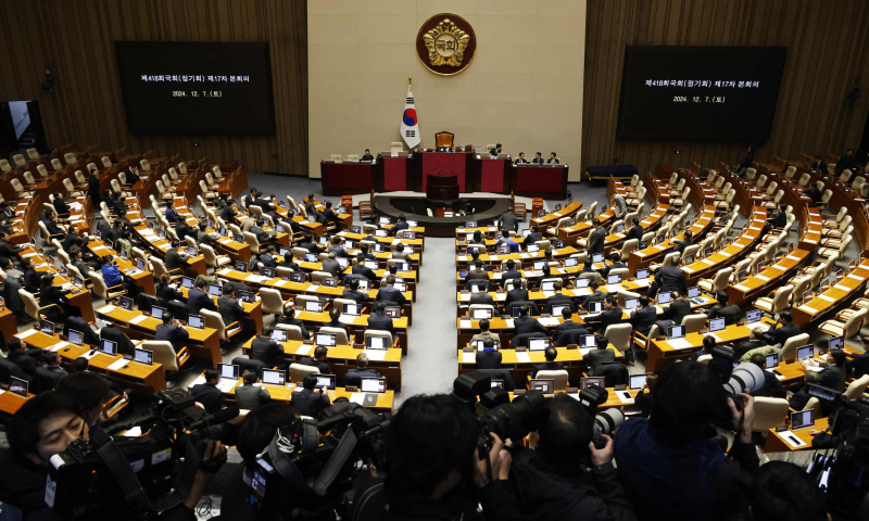 Phiên bỏ phiếu luận tội Tổng thống Hàn Quốc bị đình trệ -0