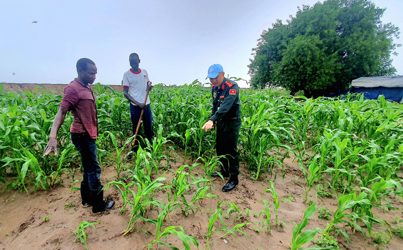 Sĩ quan công an nhân dân trúng tuyển vị trí cao tại Nam Sudan -0