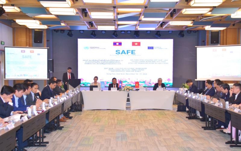 Hội thảo song phương Việt Nam - Lào về buôn bán trái pháp luật động vật hoang dã…  -0